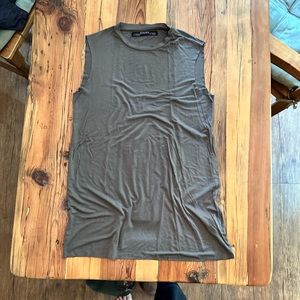 All Saints cotton muscle tee